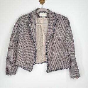 Doncaster 100% Silk Open Front Blazer Women’s Size 14